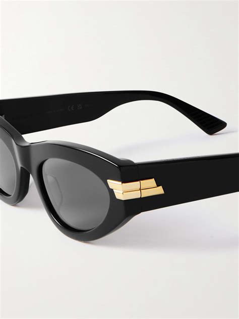 bottega veneta acetate cat eye sunglasses